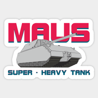 Heavy tank MAUS Sticker